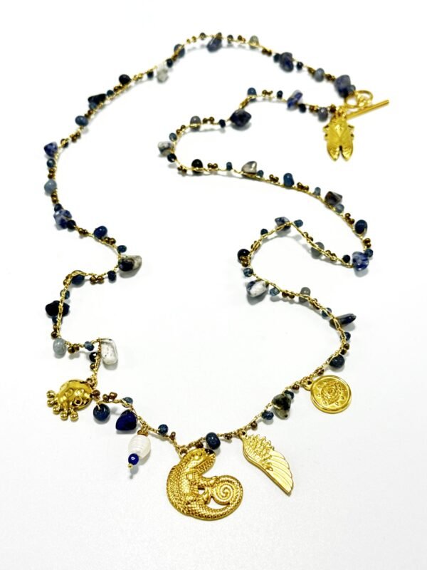 Collar Vilali Multi Dijes Blue