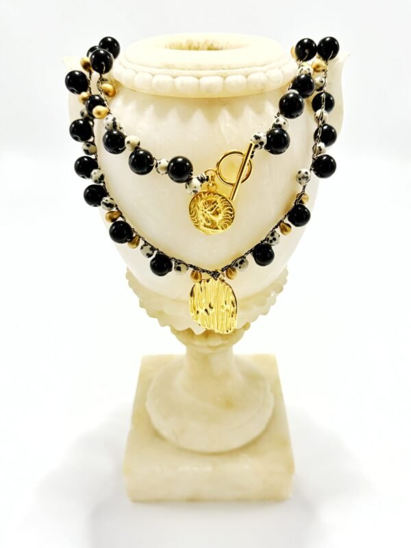 Collar Vilali Bolón Negro y Dalmata - Imagen 2