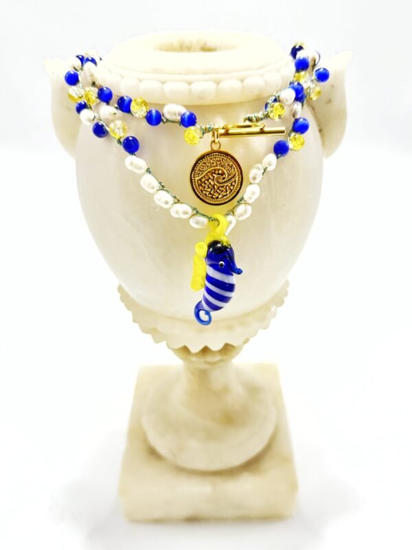 Collar Vilali Caballito de Mar blue - Imagen 2