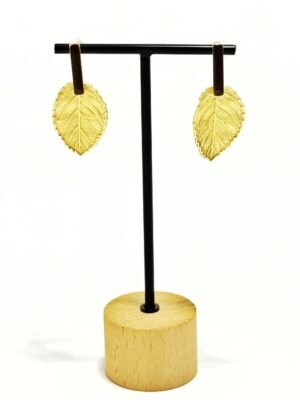 Pendientes Vilali Hoja Negro