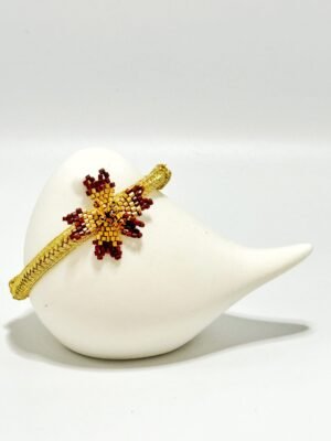 Pulsera Vilali Flor Miyuqui Oro