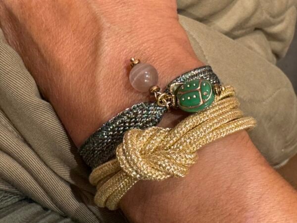 Pulsera Vilali Hilo Verde - Imagen 2